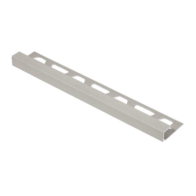 Schluter QUADEC TRENDLINE-TSBG Square Edge Textured Natural Beige Grey 2.5m