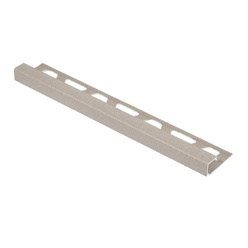 Schluter QUADEC TRENDLINE-TSC Square Edge Textured Natural Cream 2.5m