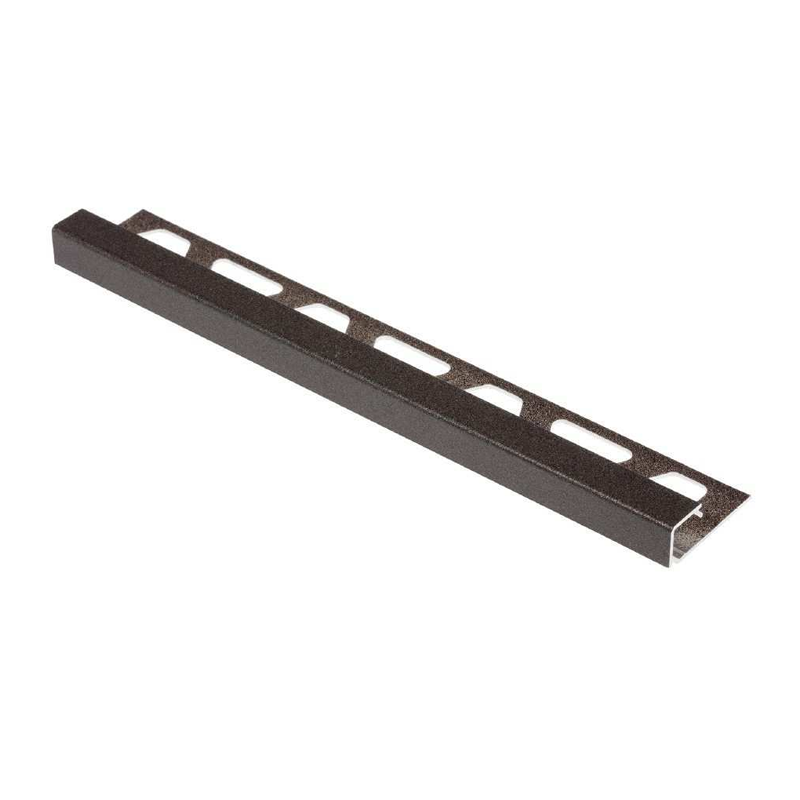 Schluter QUADEC TRENDLINE-TSDA Square Edge Textured Natural Dark Anthracite 2.5m