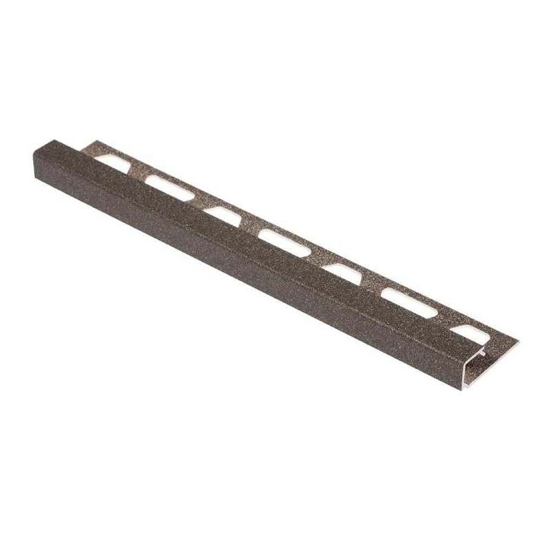 Schluter QUADEC TRENDLINE-TSLA Square Edge Textured Natural Light Anthracite 2.5m