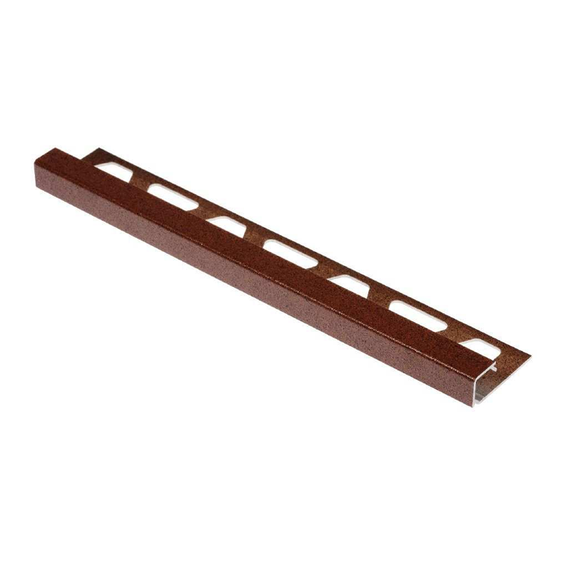 Schluter QUADEC TRENDLINE-TSR Square Edge Textured Natural Rustic Brown 2.5m
