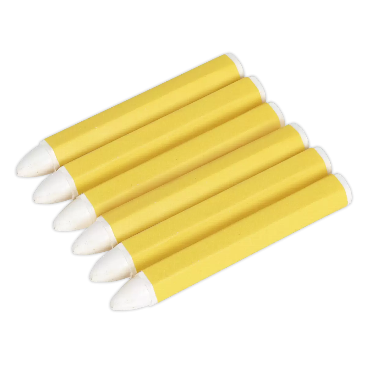 Sealey - TST13 - Tyre Marking Crayon, White - Pack of 6