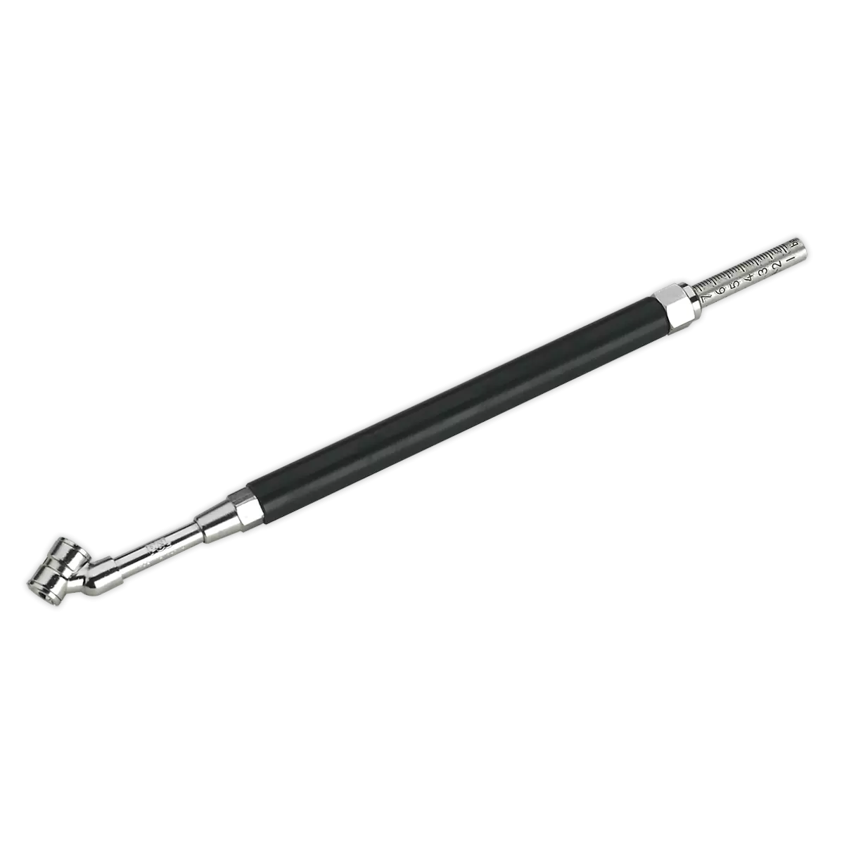 Sealey - TST/PG4 - PCL Tyre Pressure Gauge Deluxe Twin Push-On Connector 0-11bar(0-160psi)