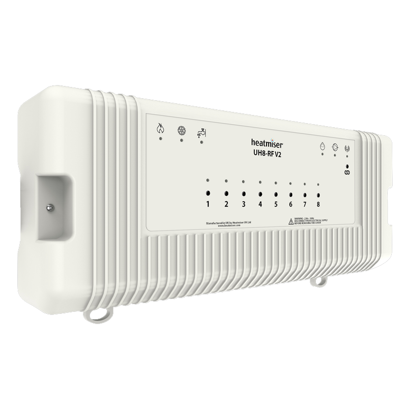 Heatmiser UH8-RF v2 Wireless Wiring Centre