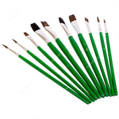 Uken Artist Paint Brush Set U39286 10PCS