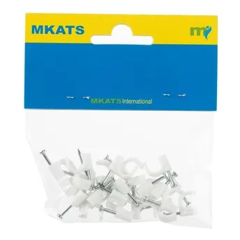 Mkats Wire Clamp Set (0.8 cm, 25 Pc.)