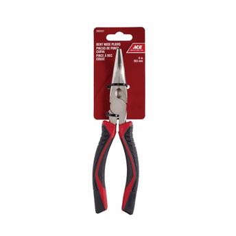Ace Steel Bent Nose Pliers W/TPR Grip (20 cm)