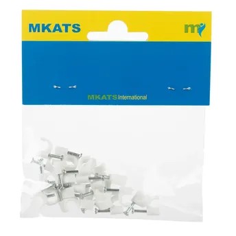 Mkats Wire Clamp Set (0.6 cm, 25 Pc.)