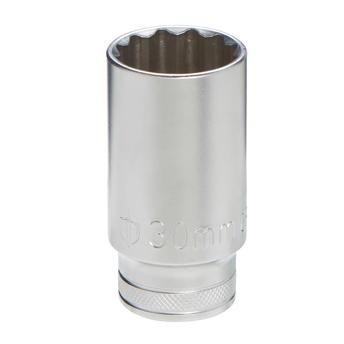 Magnusson Chrome Vanadium Steel Deep Socket, MT24 (4 cm)