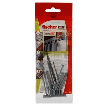 Fischer Nylon Wall Plug, S10 Pack (10 Pc.)