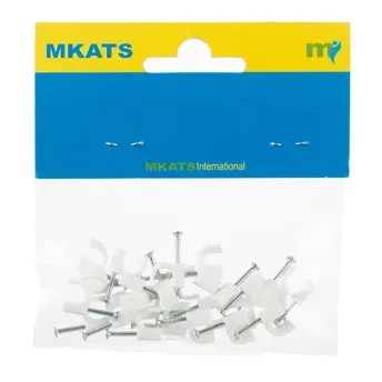 Mkats Wire Clamp Set (0.7 cm, 25 Pc.)