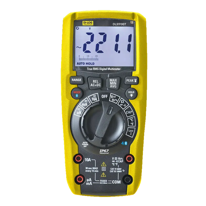DiLogDL9319BTBluetoothMultimeter