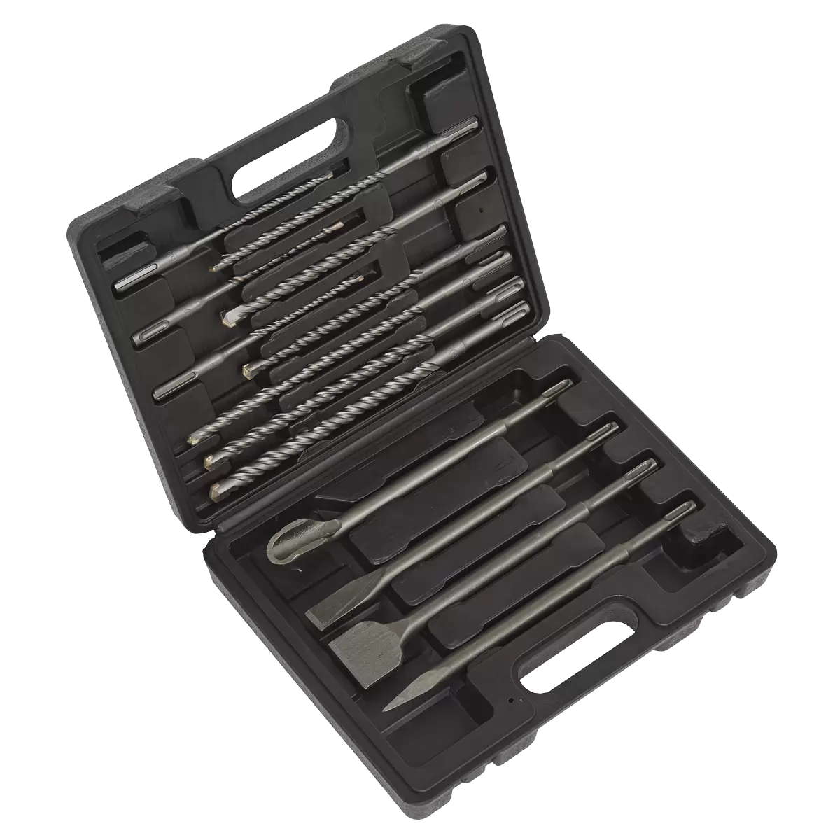 Sealey - WDCS - Worksafe® SDS Plus Drill Bit & Chisel Set 13pc